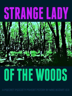 cover image of Strange Lady of the Woods